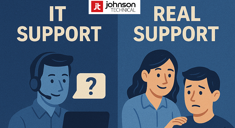 IT Support vs. Real Support: What Your Business Actually Needs